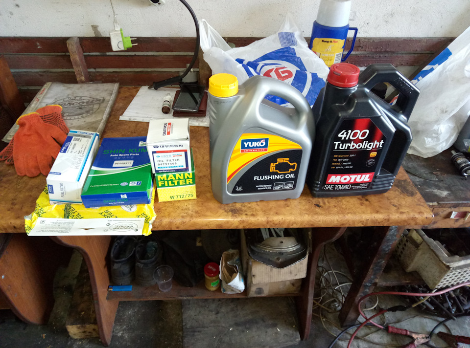 І знову ТО (165 т.км.). Переходимо на Motul'чик :) 3