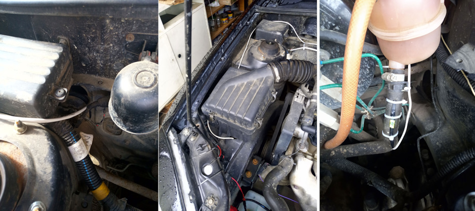 Температура ОЖ для БК 1