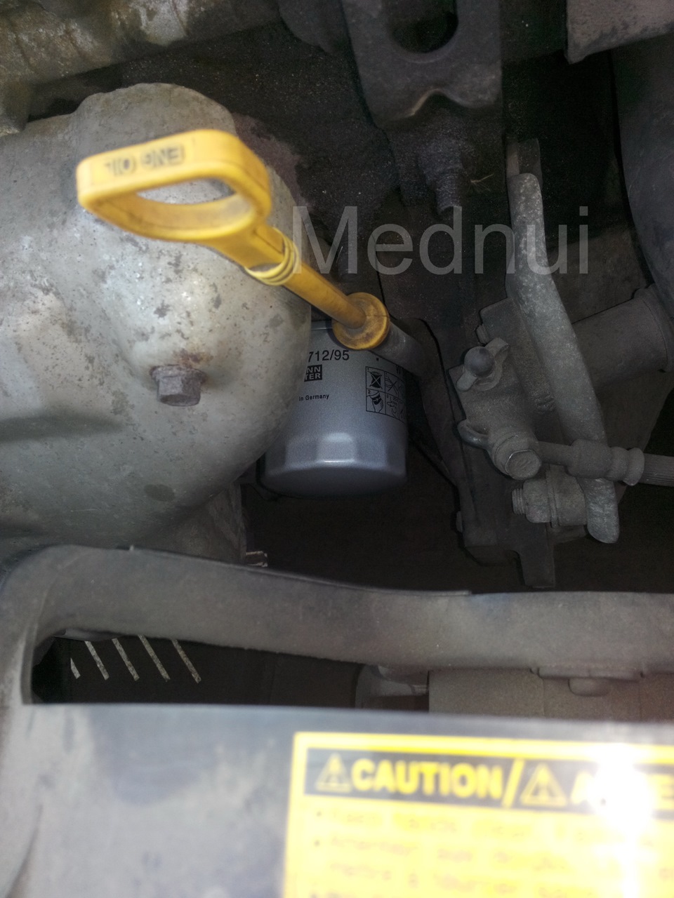 встановив фільтр мастила MANN W 712/95 на ланос 4