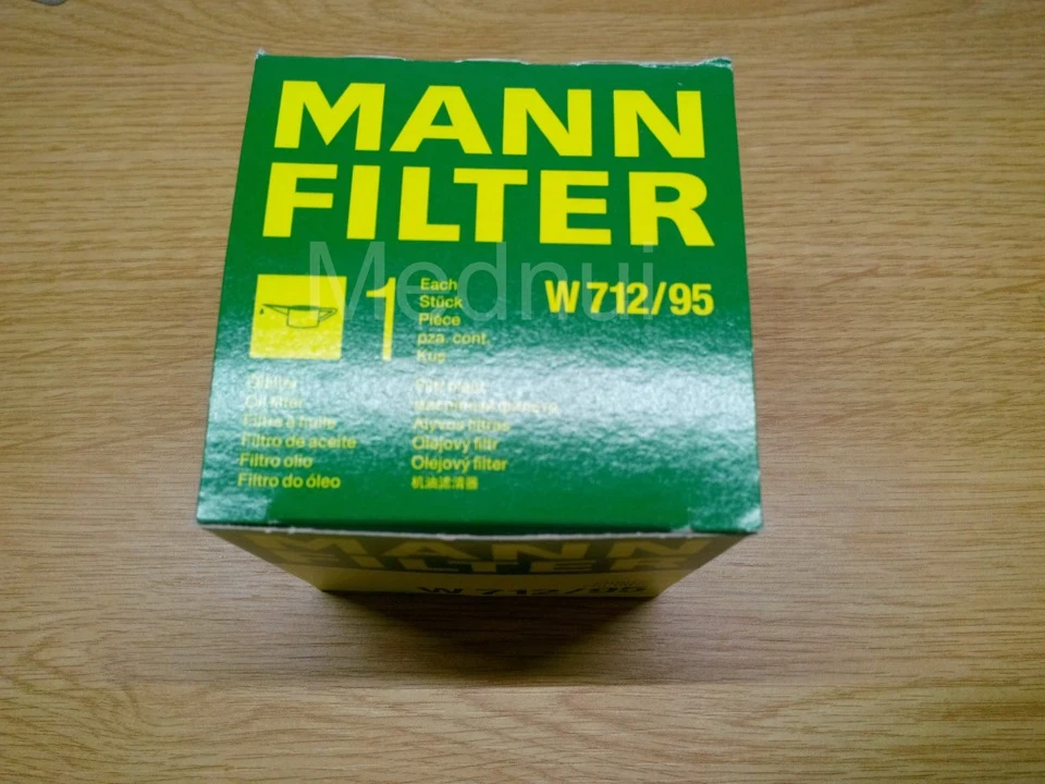 встановив фільтр мастила MANN W 712/95 на ланос