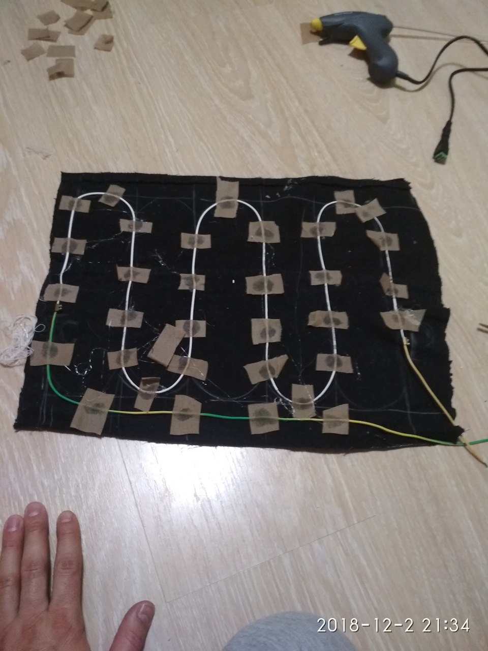 Підігрів сидінь своїми руками 1