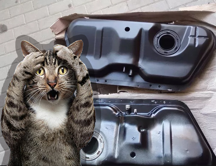 КОТОстрофа! Потік бензобак ... 1