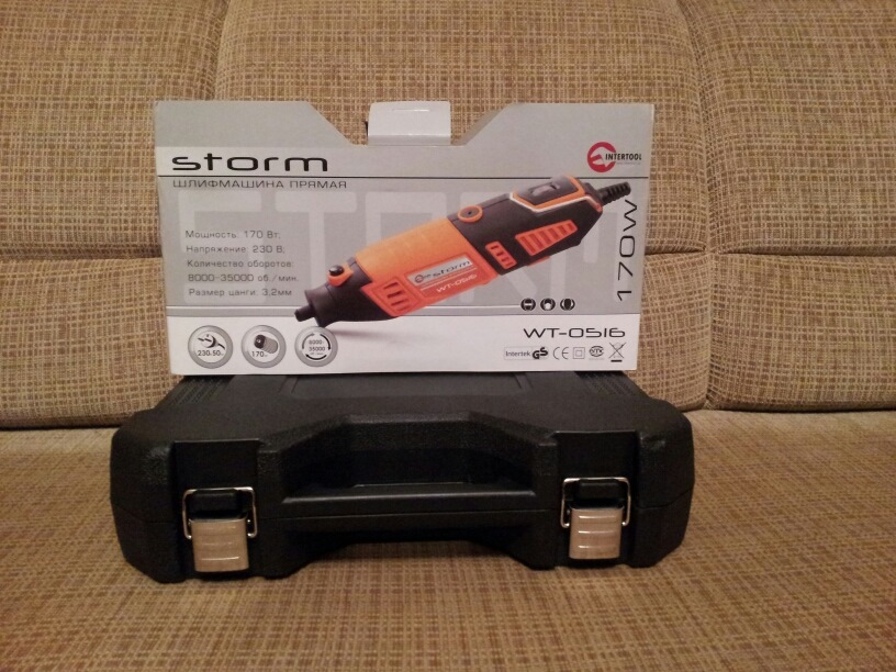 Шліфмашина Intertool STORM WT-0516 1