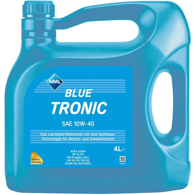 Заміна мастила Aral bluetronic 1