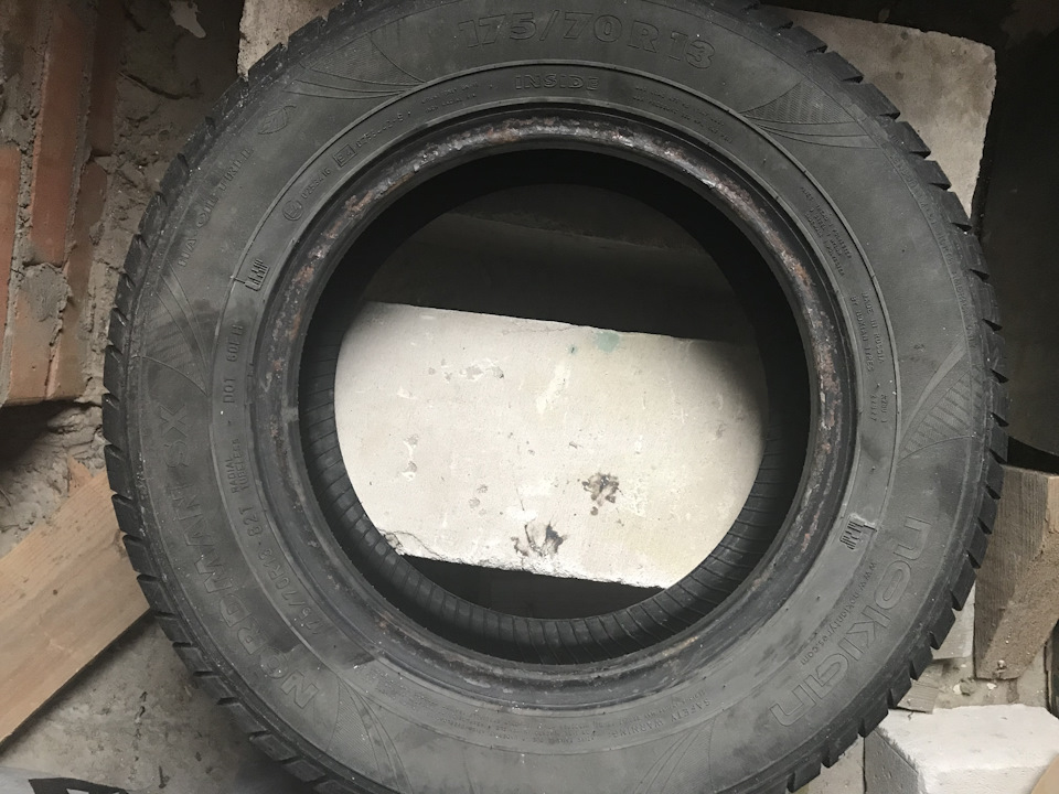 Продам б/в літню гуму Nokian Nordman SX 175/70 3