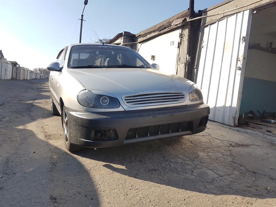 Прикладка бампера Lanos Sport 1
