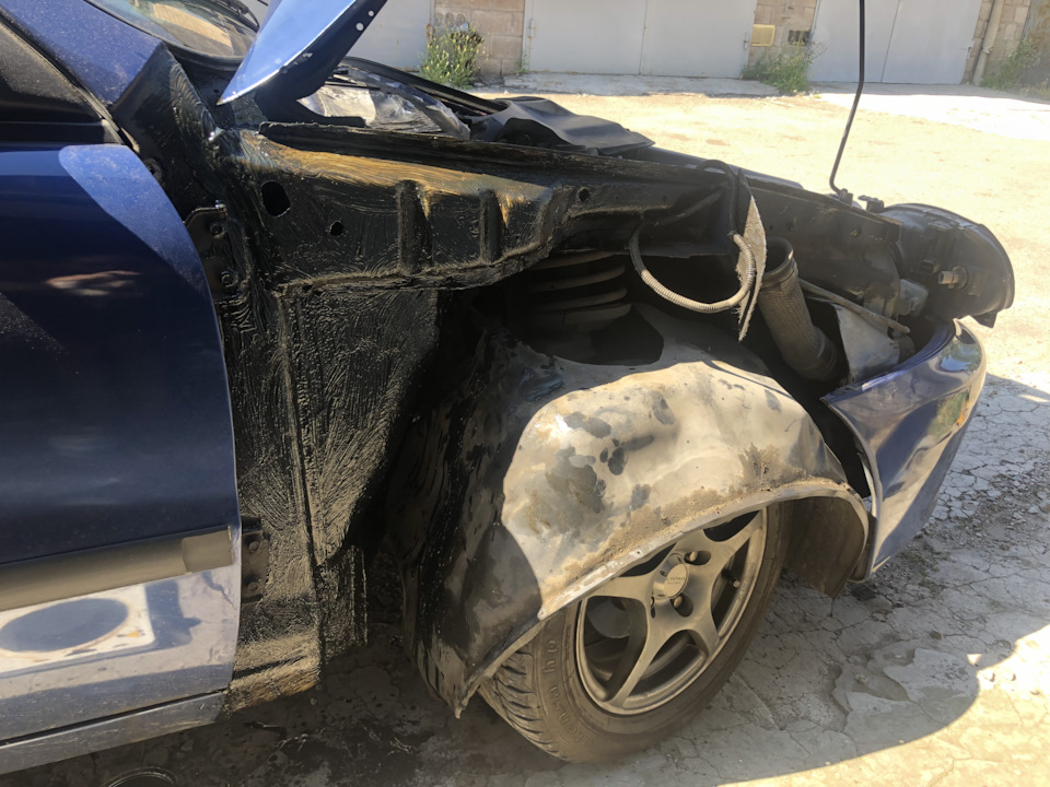 Вода в салоні ланос 1