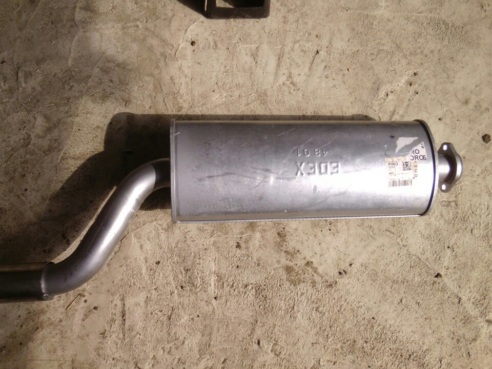 Глушник saab 2.3 turbo 1