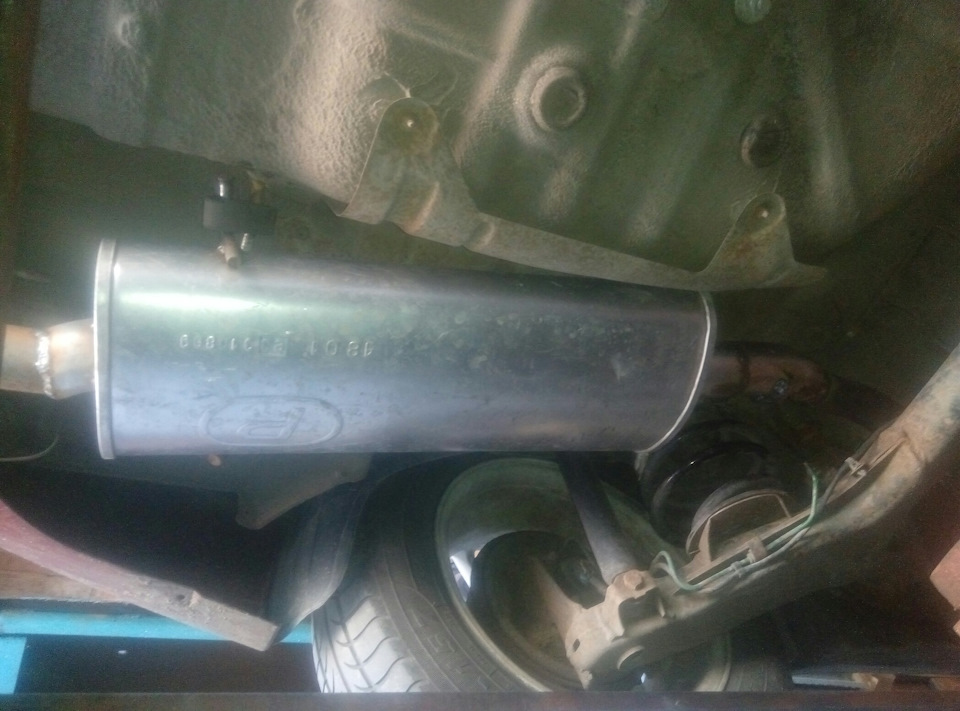 Глушник saab 2.3 turbo 5