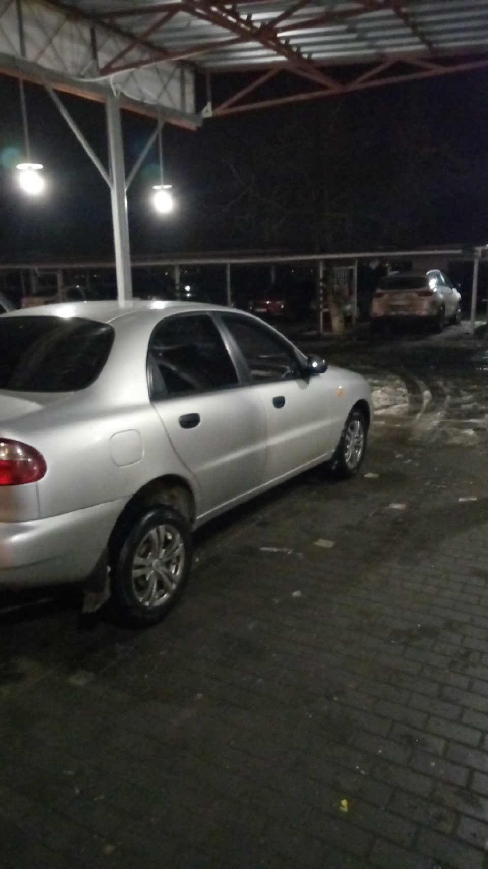 Розбірка ланоса та нові колеса. 2