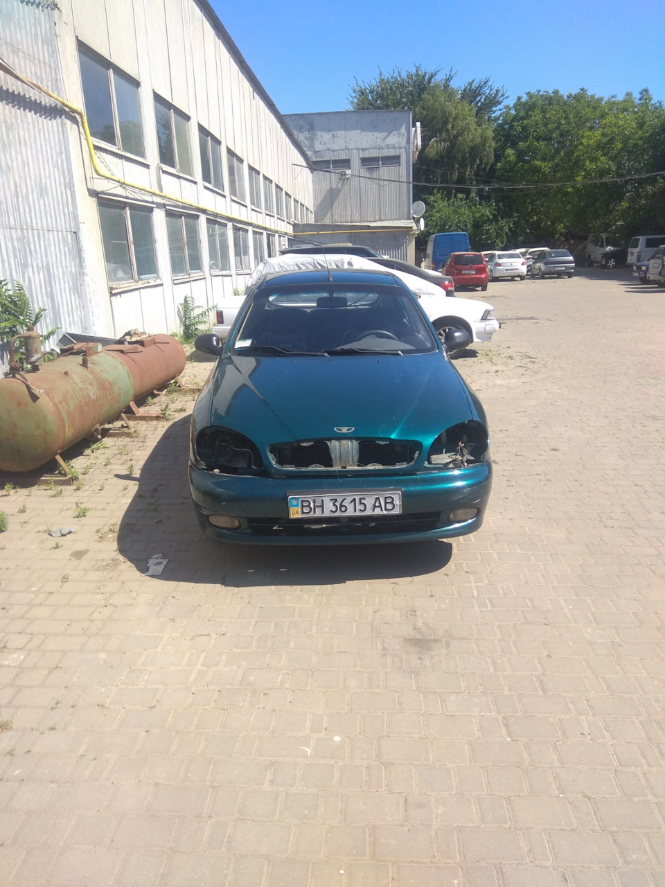 Фарбування lanos 1
