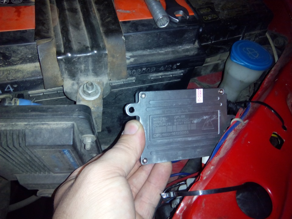 Заміна ксенону на 55W 4