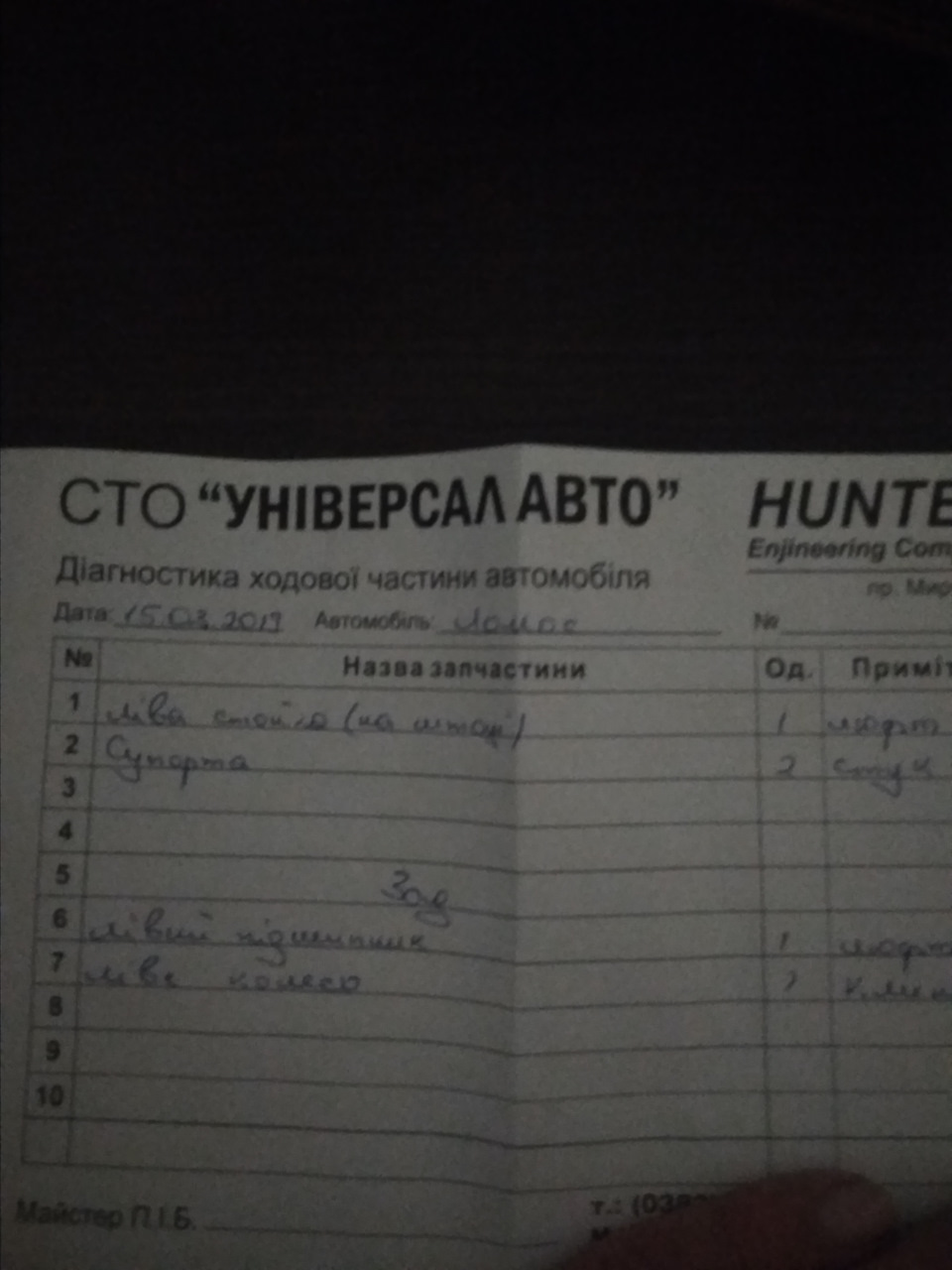 Візит на СТО 1