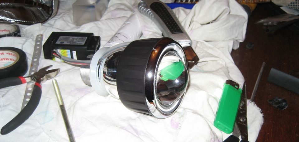 Встановлення Bi-Xenon Projector Lens - Продовження 2