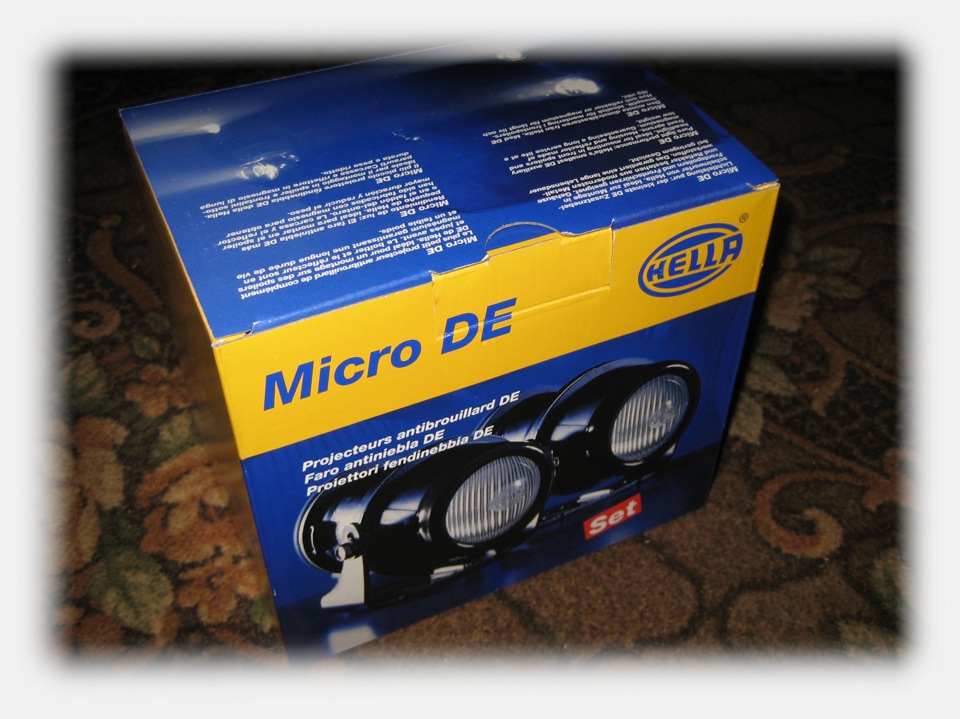 Установка ПТФ Hella Micro DE 1