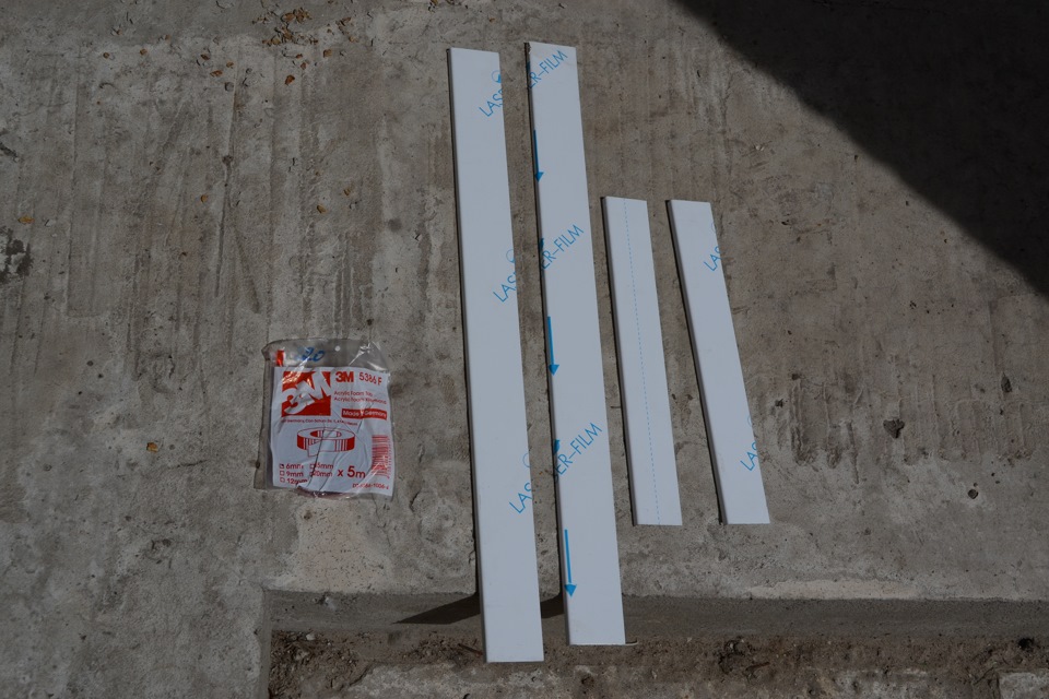 Накладки на пороги з нержавіючої сталі. 1