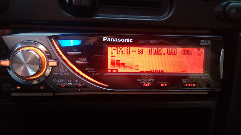 Встановив Panasonic CQ-C7405W 1