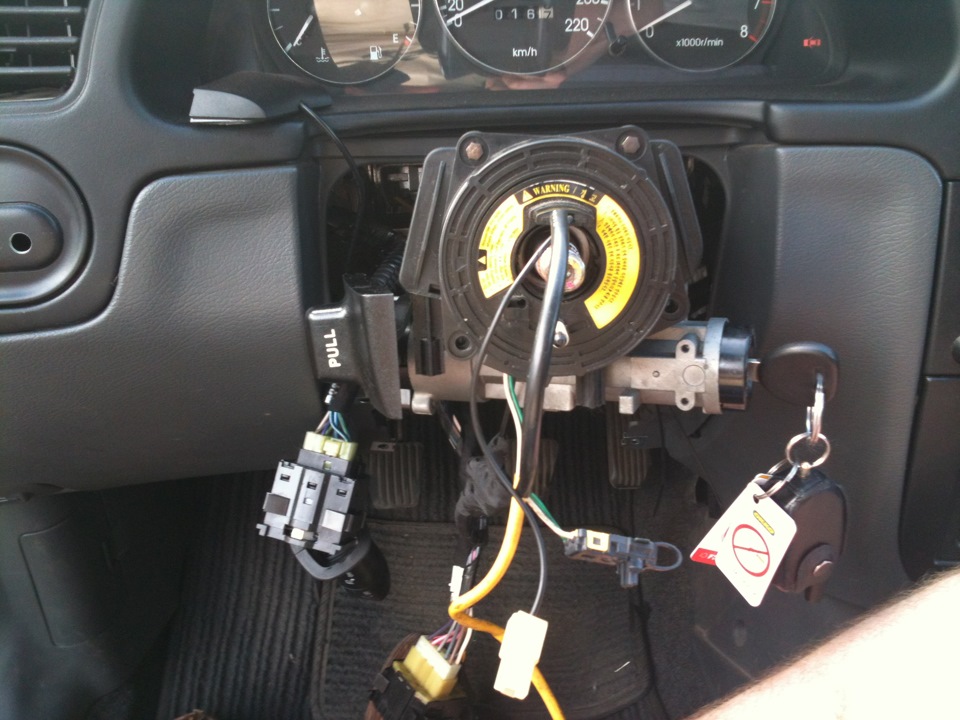 Встановлення керма з AirBag і керованої кермової колонки частина 2 2