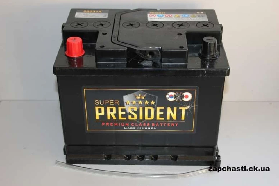 Новий акумулятор PRESIDENT