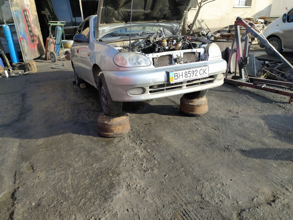 Капремонт ланос 1.6 16v ч.4 (складання) 2