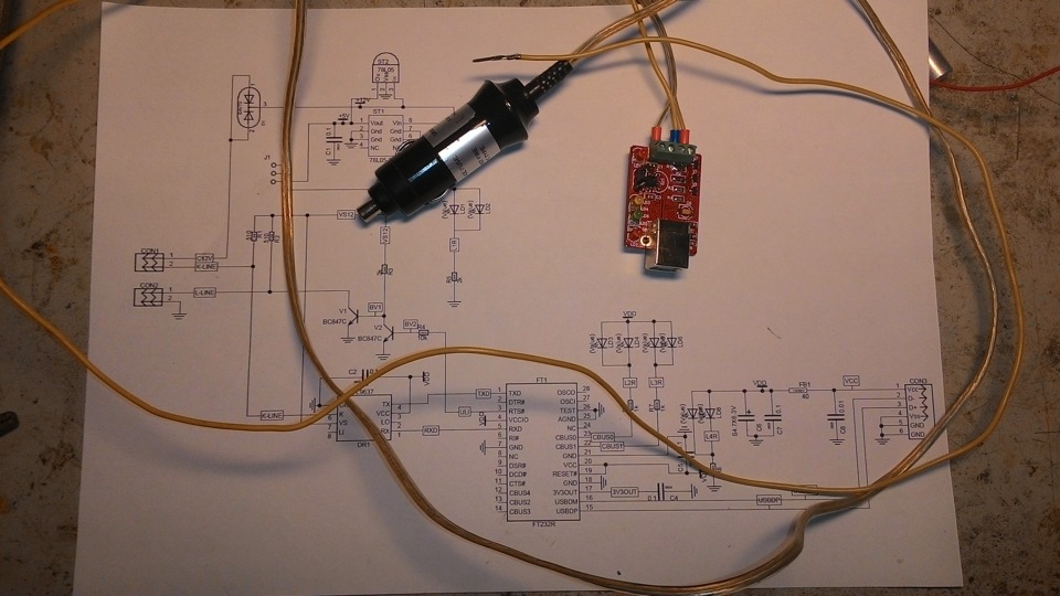 USB KL-line адаптер 3