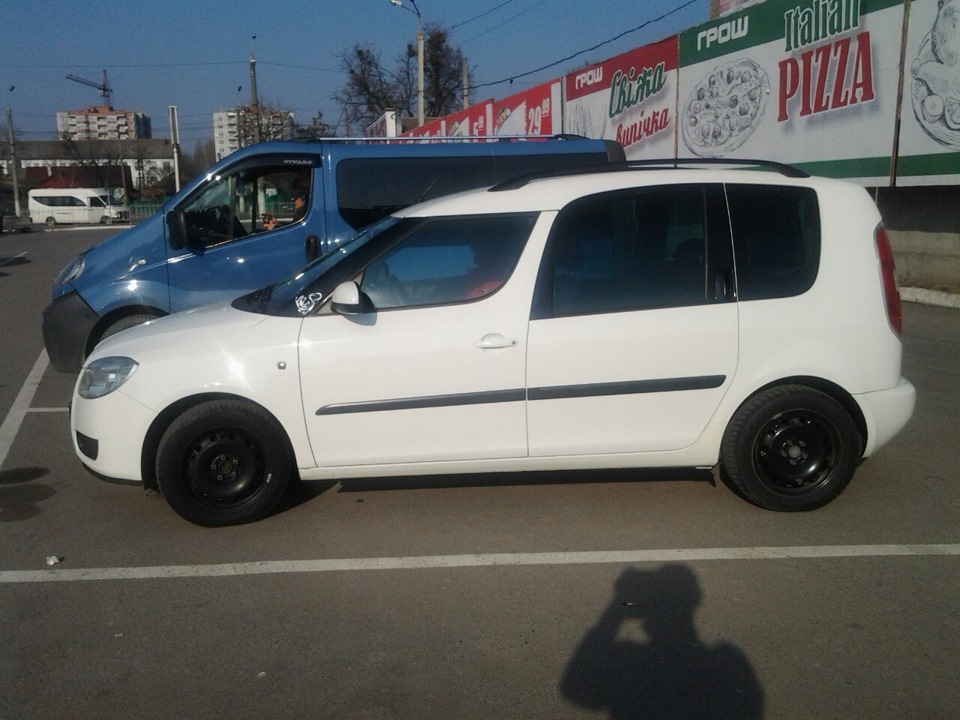 Тепер ми на Skoda Roomster 3