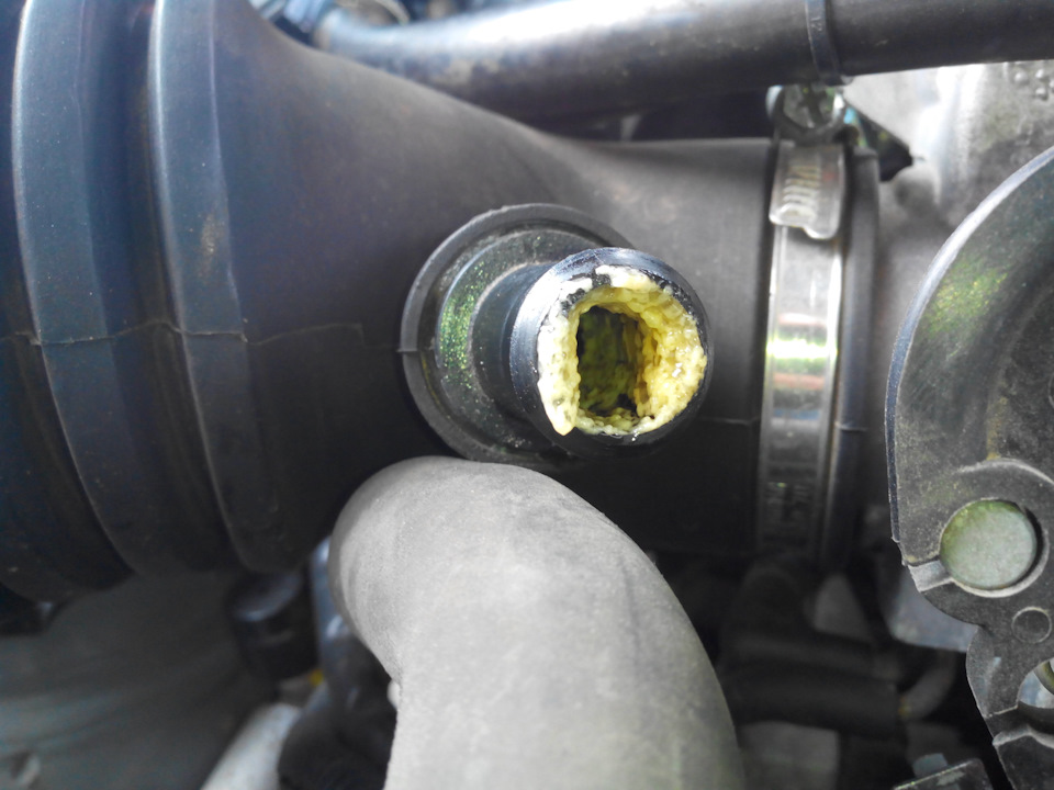 HELP конденсат у дроселі. 2