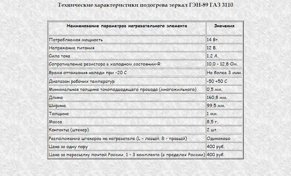 Встановив підігрів дзеркал ланос. 2