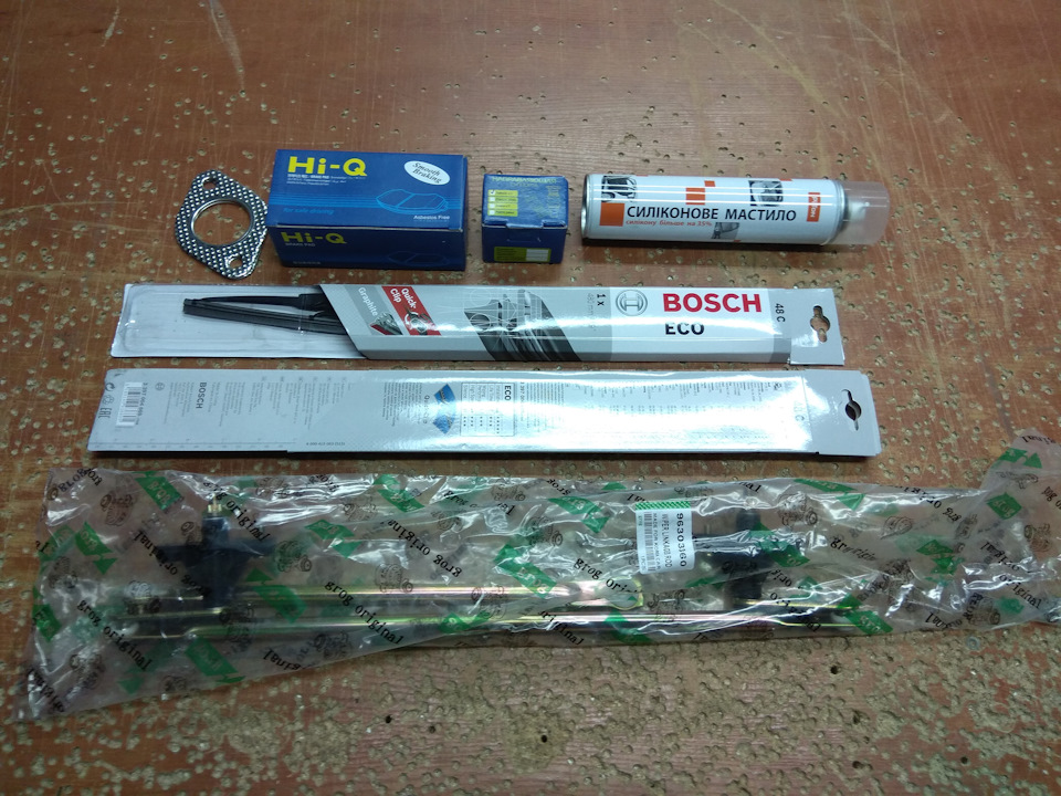 Заміна трапеції двірників на 78 тис, двірники BOSH ECO. 3