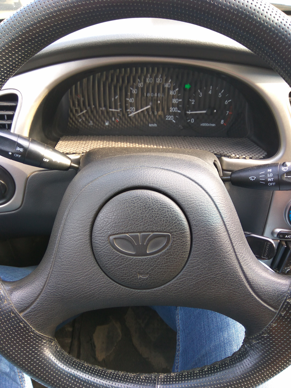Встановив пильовики підрульових перемикачів Daewoo Lanos 4