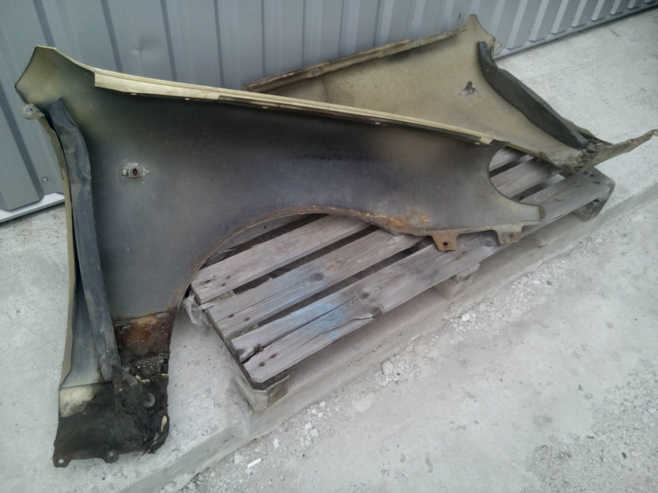 Відновлення передніх крил. Daewoo Lanos SX. Part 3.2 1
