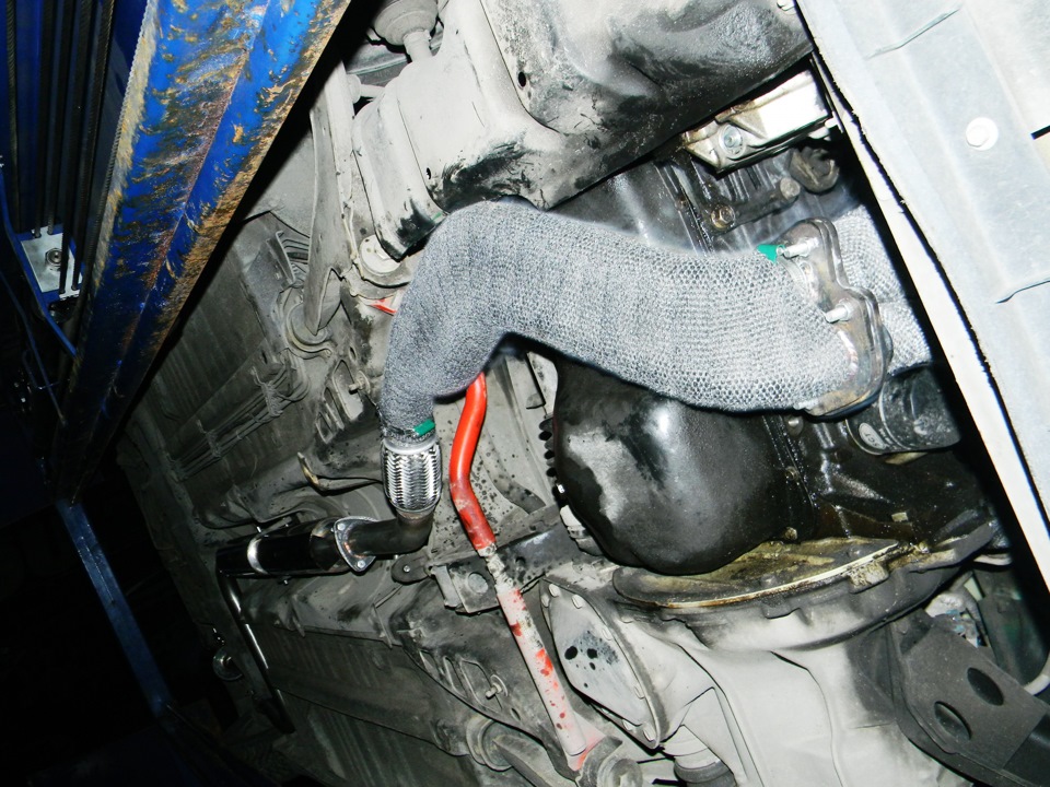 Rud exhaust. Павук (обмотаний термострічкою). Штани(обмотані термострічкою). Два прямоточні резонатори. Прямоточна банка. 4