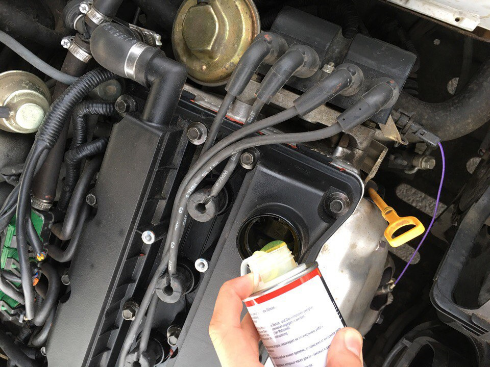 Стук гідрокомпенсаторів ланос 1.6, пробуємо усунути присадкою liquimoly 2