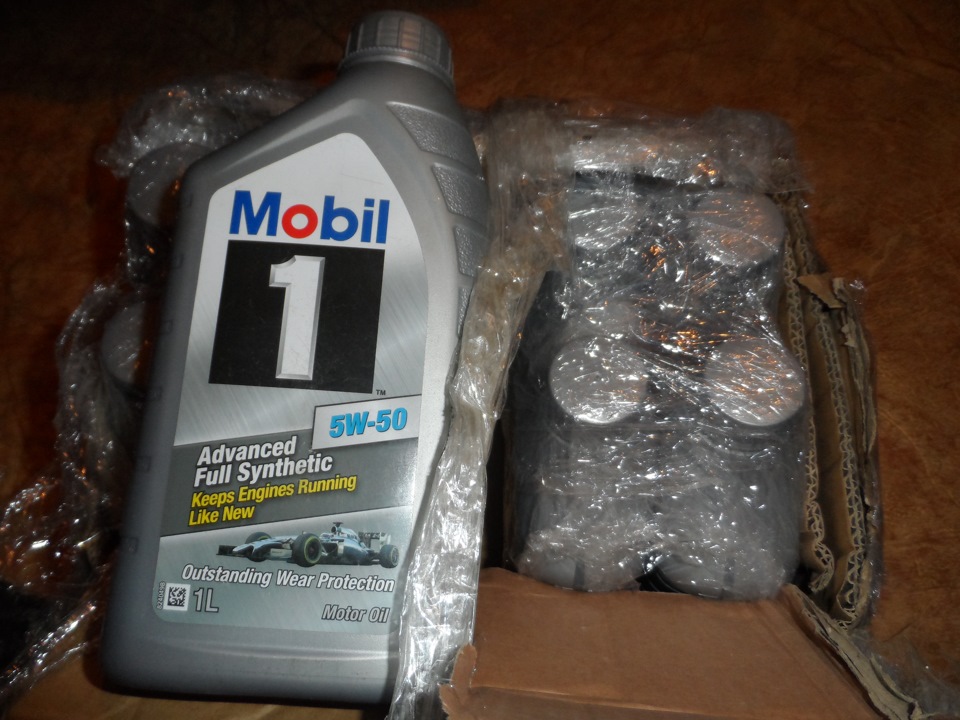 масло 5w50 Mobil 1 1