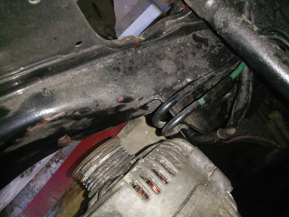 кастом кронштейни V6+AC+АКПП AF20 ч.1 5