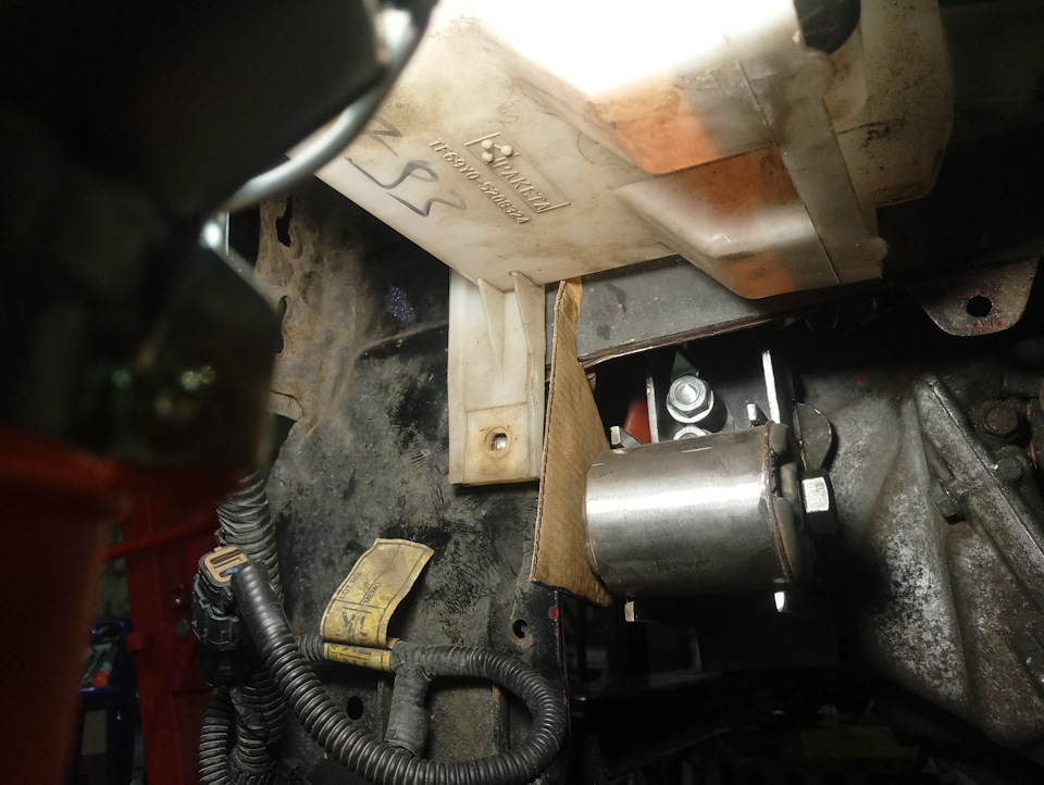 кастом кронштейни V6+AC+АКПП AF20 ч.2 1