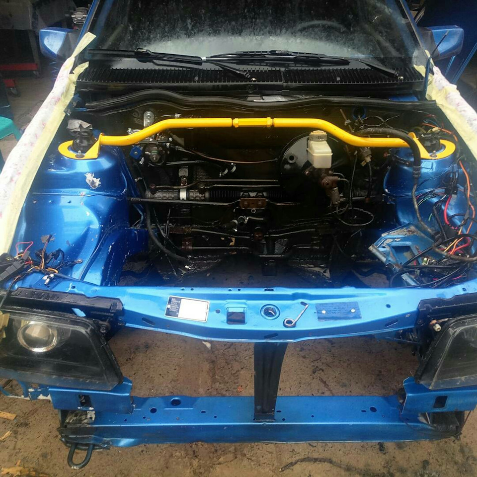 моя перша 1000км позаду. почав свап kadett E gsi v6 3.2 5