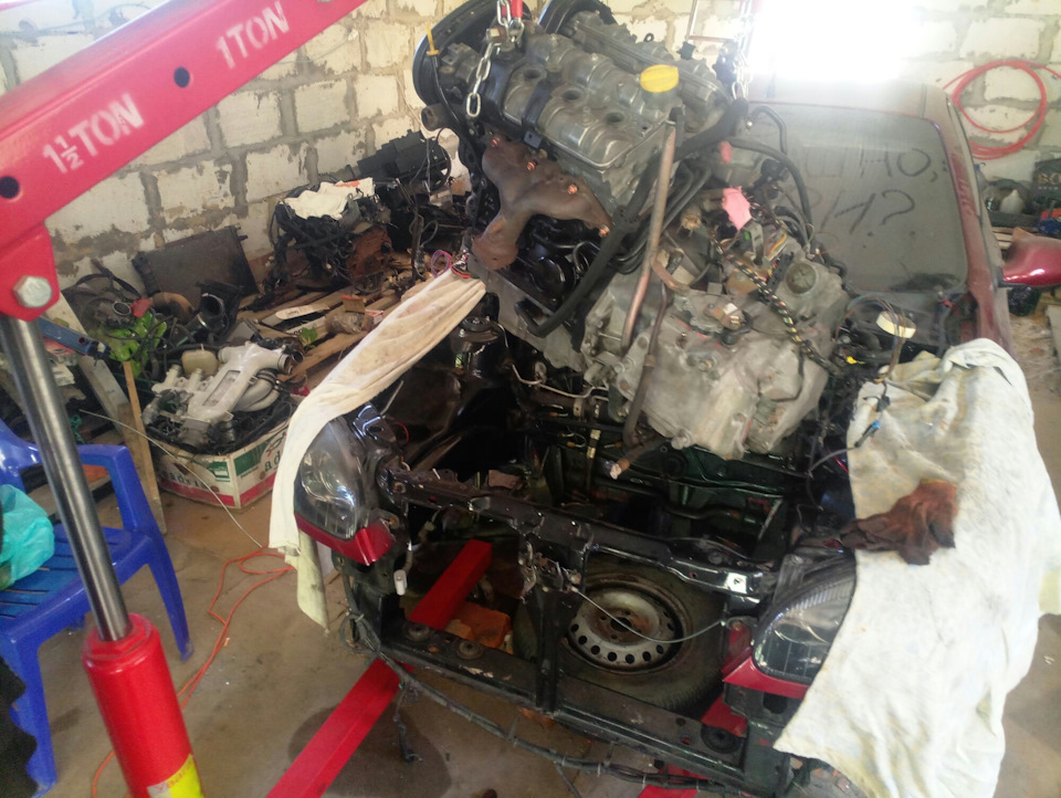 установка ДВС v6 3.2х32se +AT/АКПП +АС/кондер 5