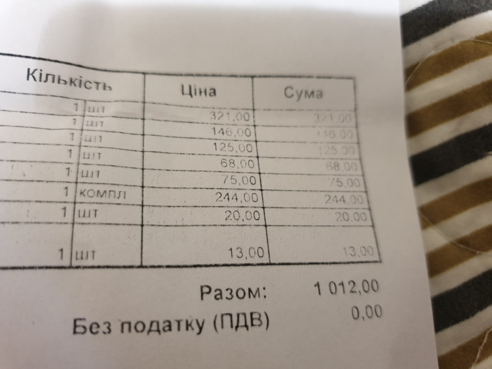 Заміна прокладки ГБЦ 5