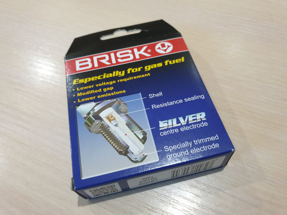 Заміна - свічки Brisk Silver LR15YS 2