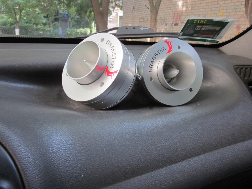 Моя мрія здійснилася система Dragster DTX-311 tweeter 1