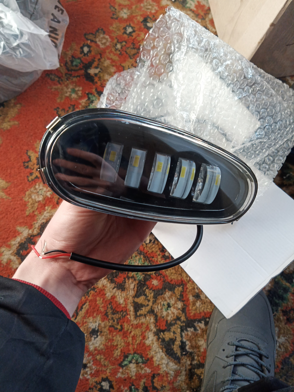 LED ПТФ Ланос 3