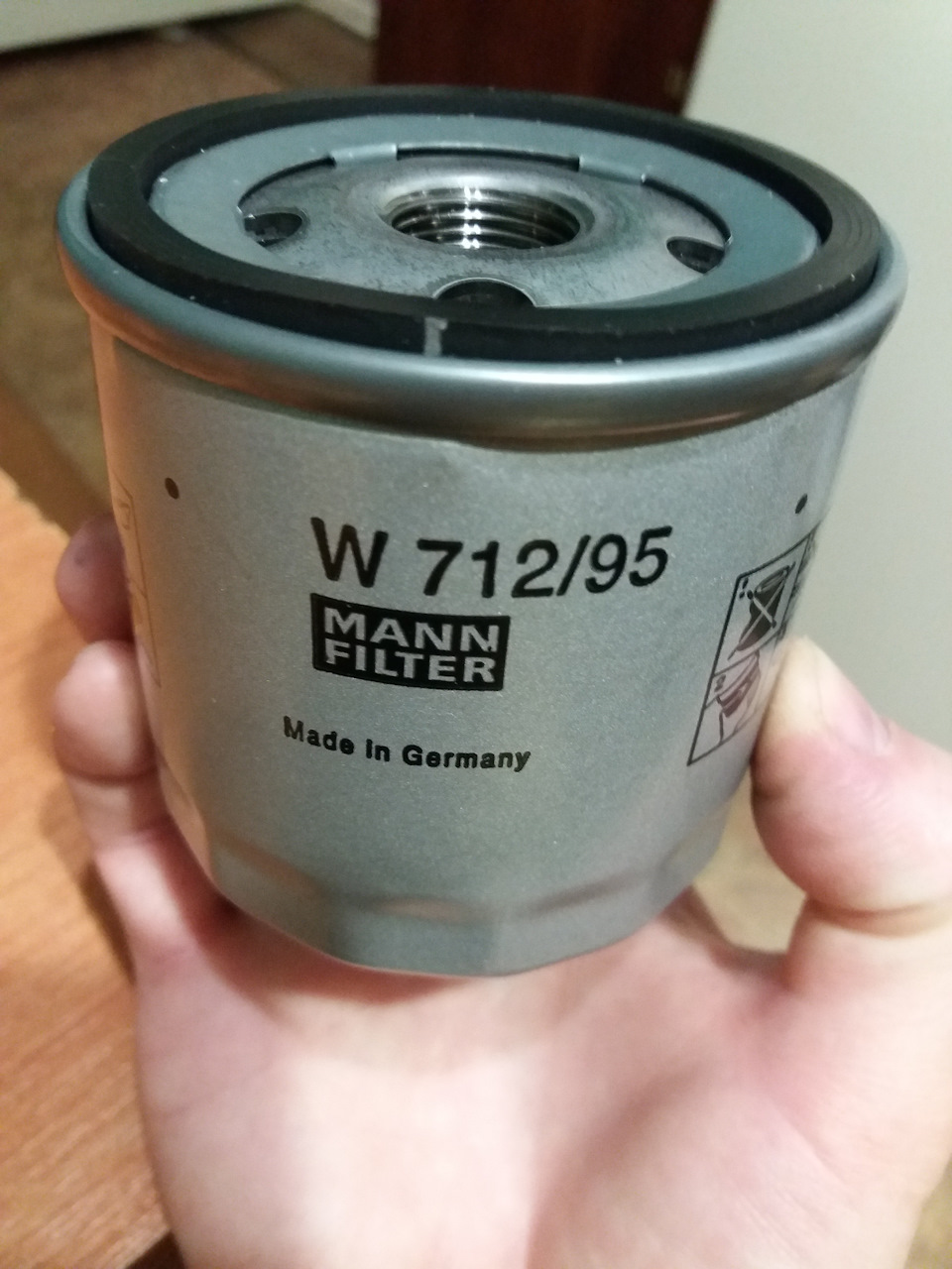 MANN-FILTER W 712/95 VAG в Ланьку)) 4