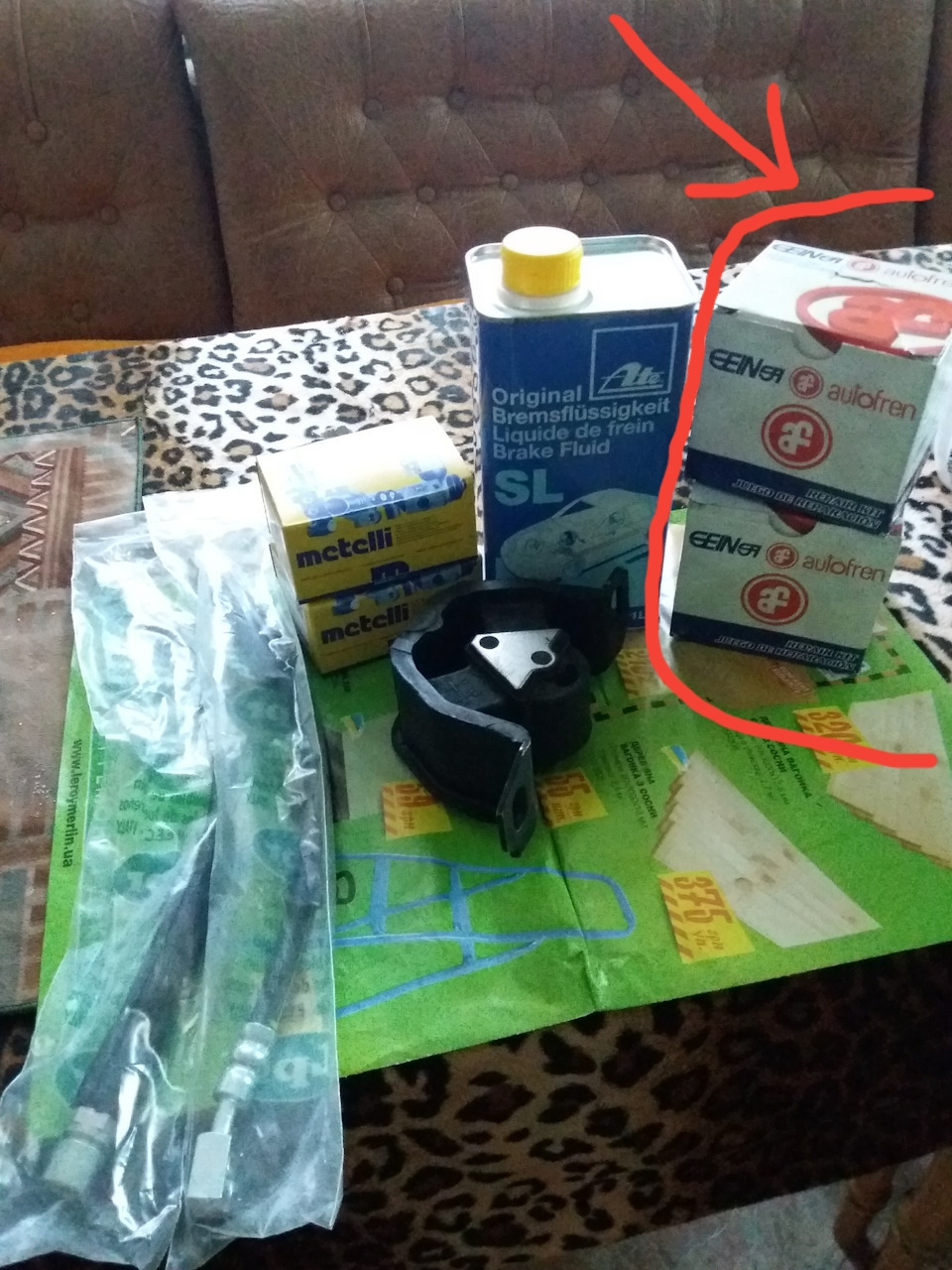 Заміна колодок і знову привіт супорт🗜 5