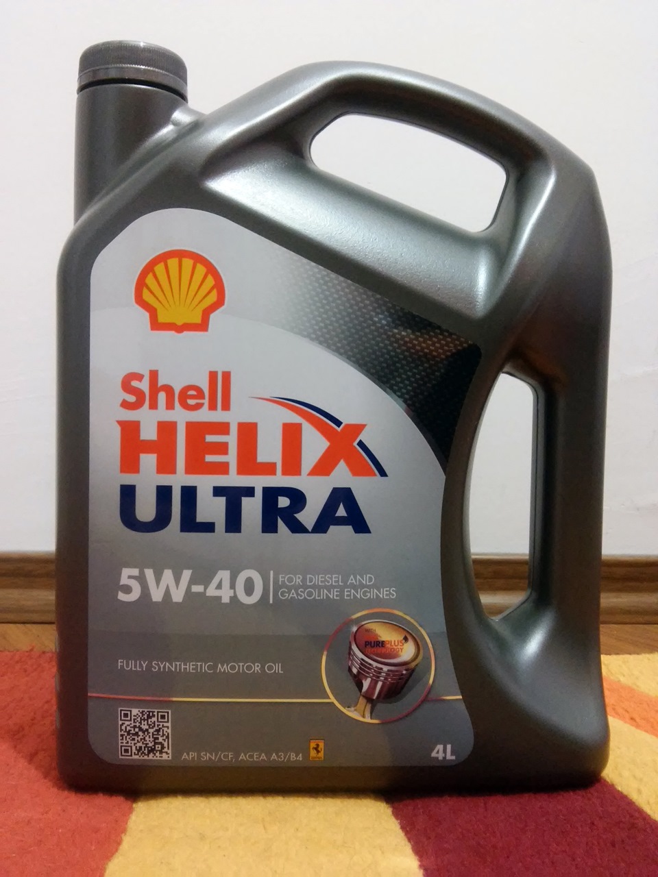 Масло "Shell Helix Ultra" (5W40) або нарешті визначився) ... 2