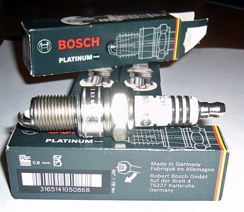 Свечи BOSCH Platinum plus . 2