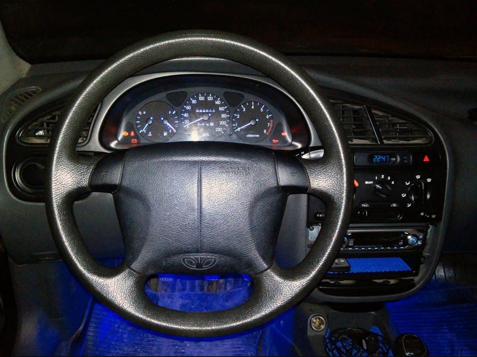 Встановлення керма від Daewoo Leganza 1