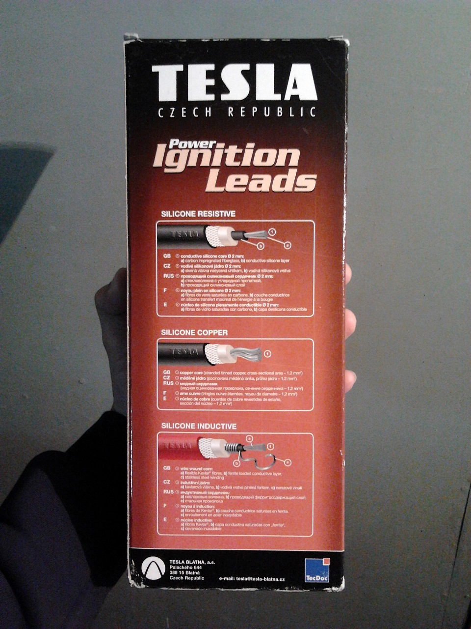 ВВ-Провода TESLA 3