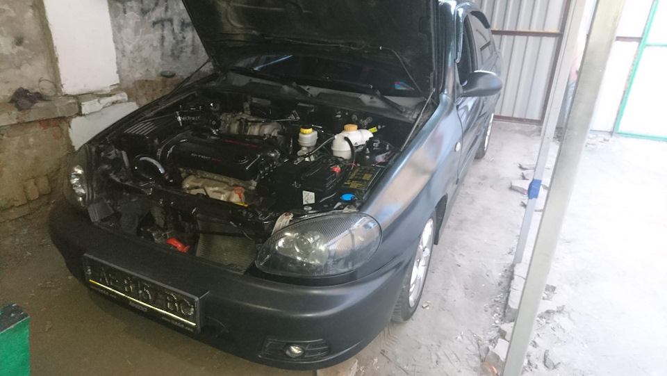 Заміна термостата GM lacetti 3