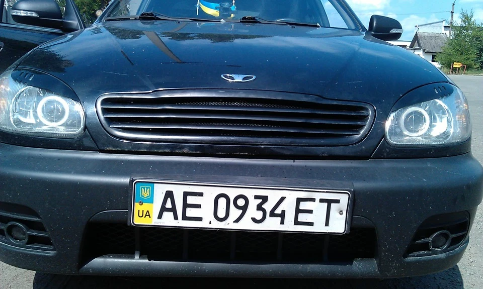 Нові грати радіатора)))
